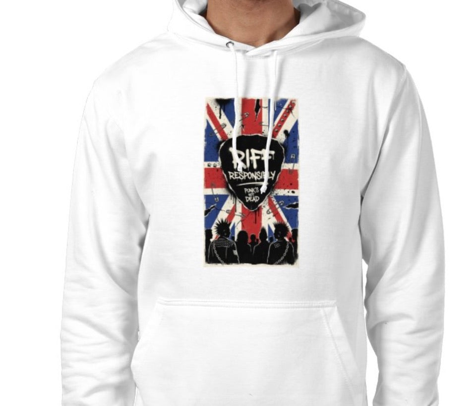 Riff Responsibly | Punk's Not Dead Hoodie