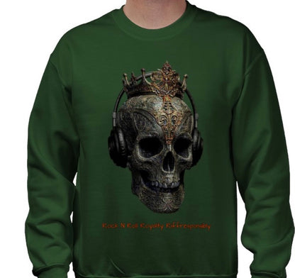 Riff Responsibly | Rock N Roll Royalty Sweatshirt