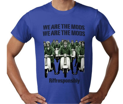 Riff Responsibly | We Are The Mods T-Shirt