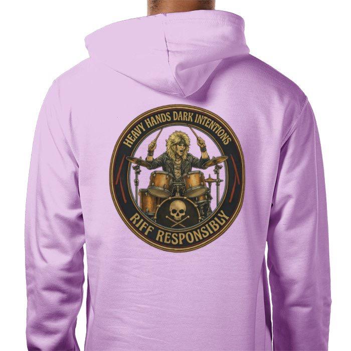 Riff Responsibly | Heavy Hands Dark Intentions Hoodie