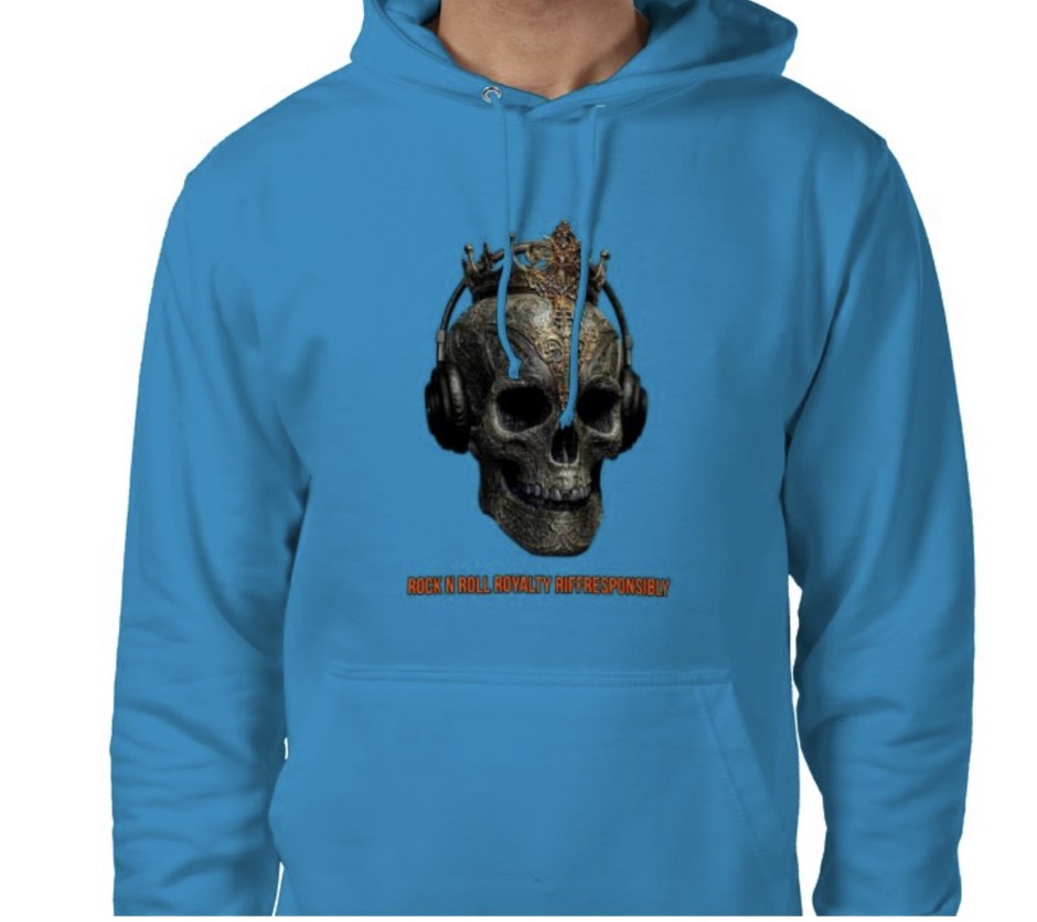 Riff Responsibly | Rock N Roll Royalty Hoodie