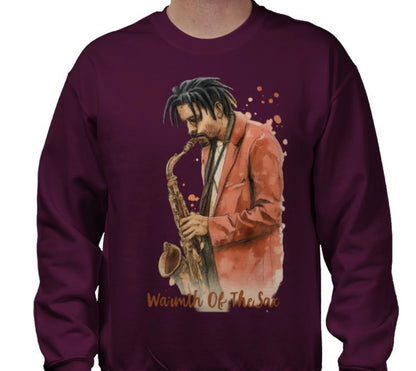 Riff Responsibly | Warmth Of The Sax Sweatshirt