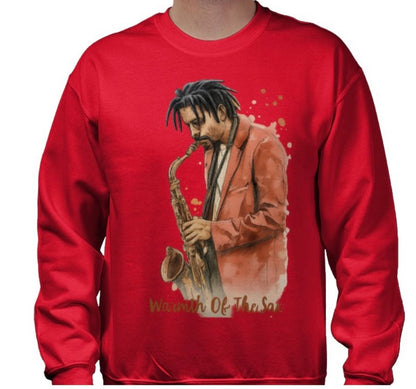 Riff Responsibly | Warmth Of The Sax Sweatshirt
