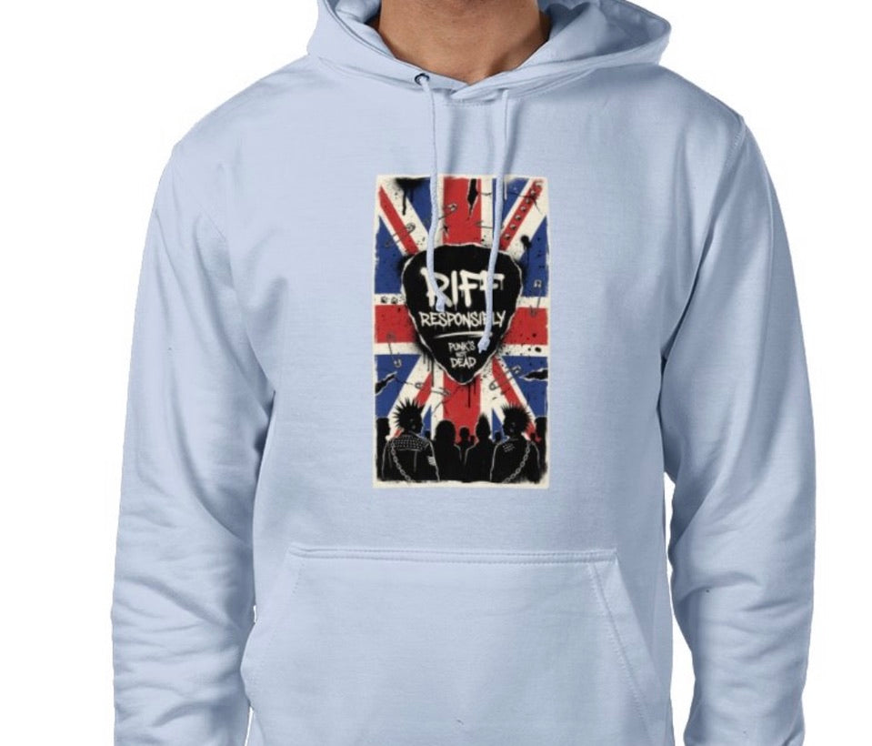 Riff Responsibly | Punk's Not Dead Hoodie