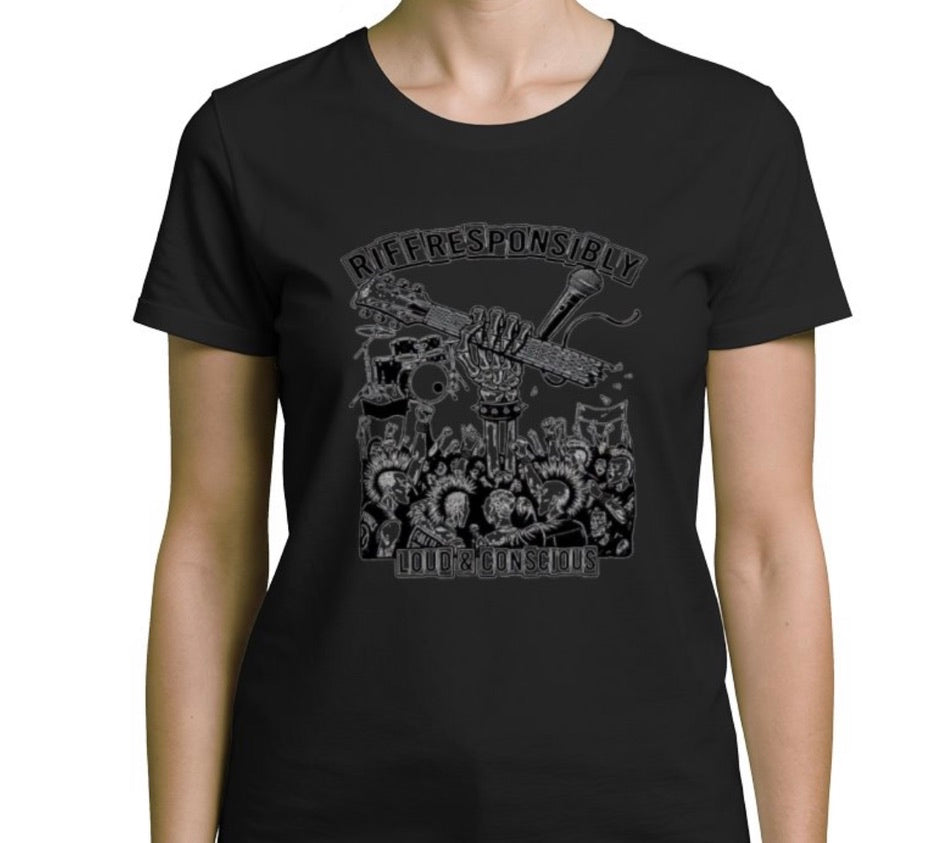 Riff Responsibly | Loud & Conscious T-Shirt Women