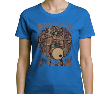 Riff Responsibly | Drummer Exotica T-Shirt Women