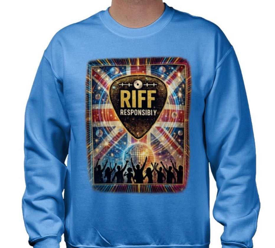 Riff Responsibly | Midnight Fever Sweatshirt