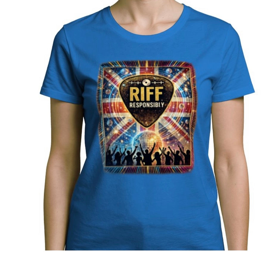 Riff Responsibly | Midnight Fever Women T-Shirt