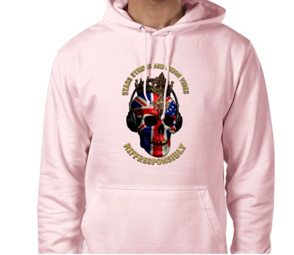 Riff Responsibly | Stars Stripes & Union Vibes Hoodie