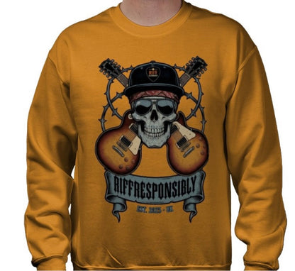 Riff Responsibly | Dead Mans Chords Sweatshirt
