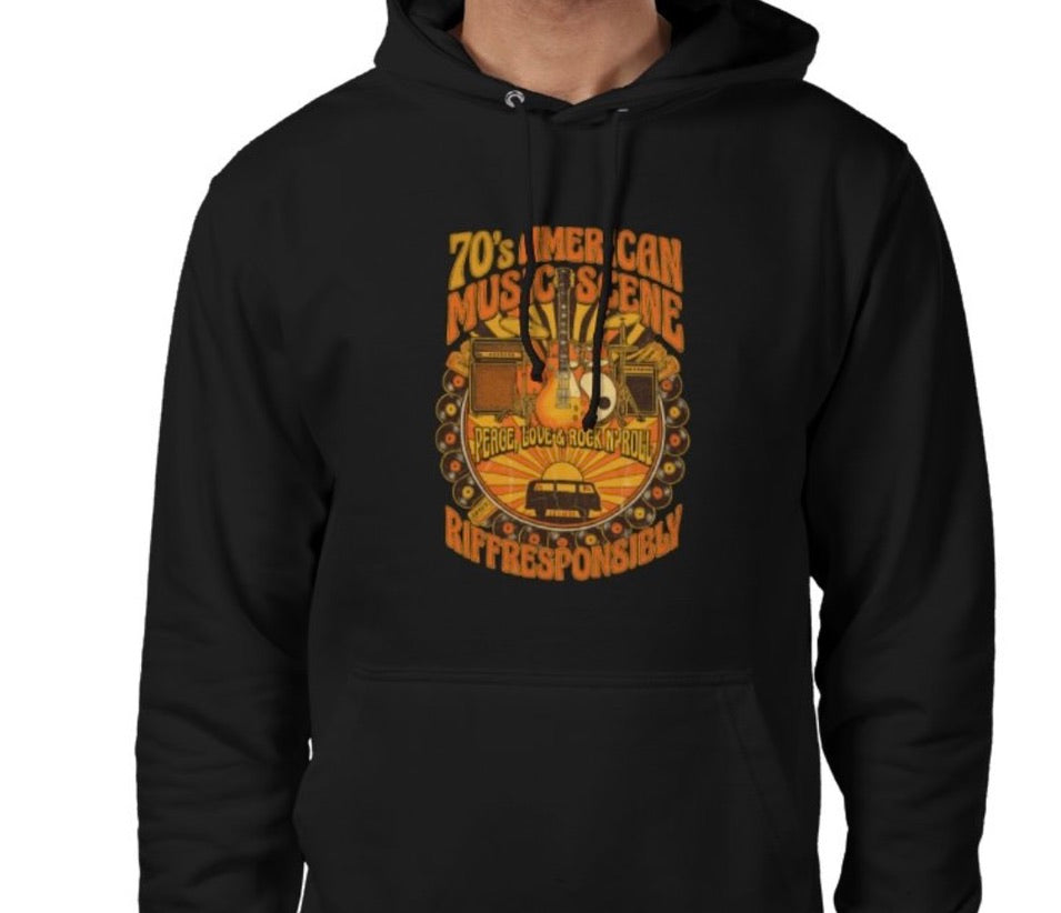 Riff Responsibly | 70's Americana Hoodie