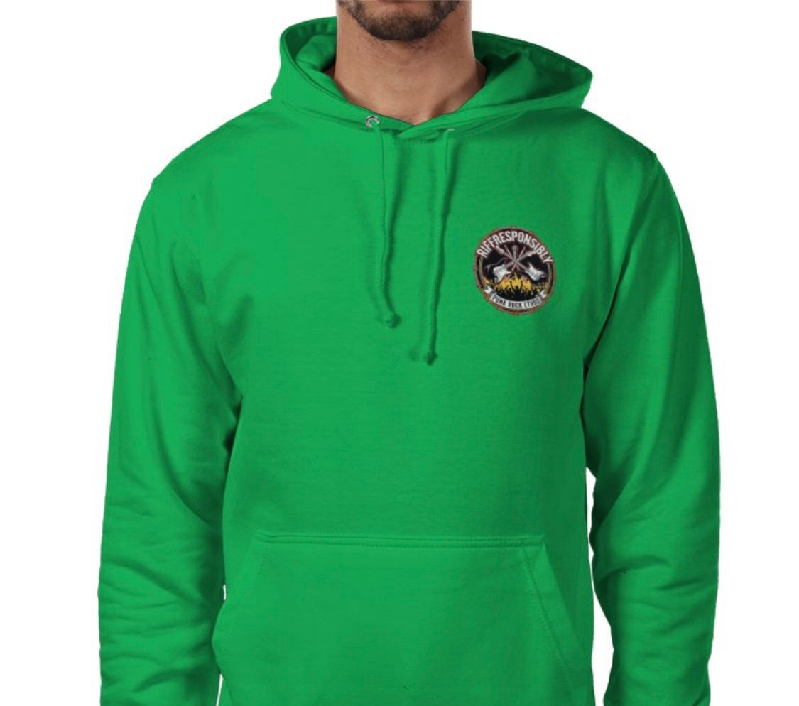 Riff Responsibly | Punk Rock Ethos Hoodie