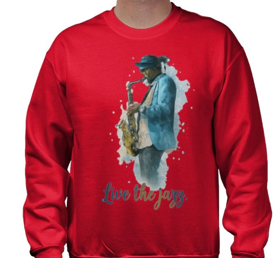 Riff Responsibly | Live The Jazz Sweatshirt