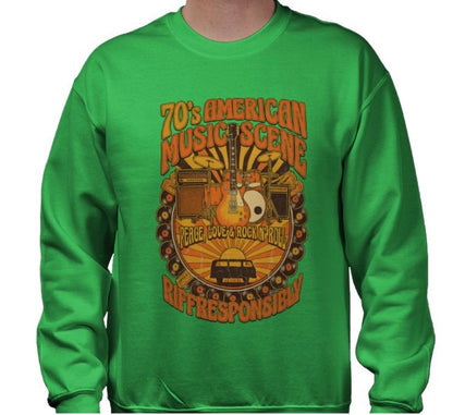 Riff Responsibly | 70's Americana Sweatshirt