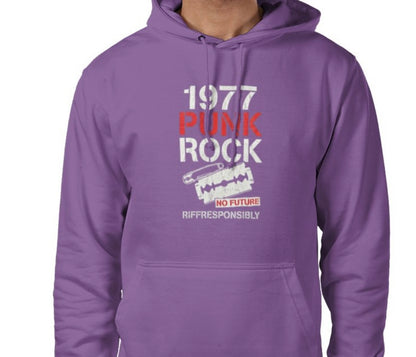Riff Responsibly | 1977 Punk Rock Hoodie