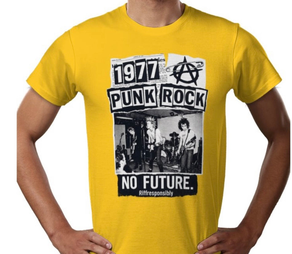 Riff Responsibly | 77' Punk Rock T-Shirt