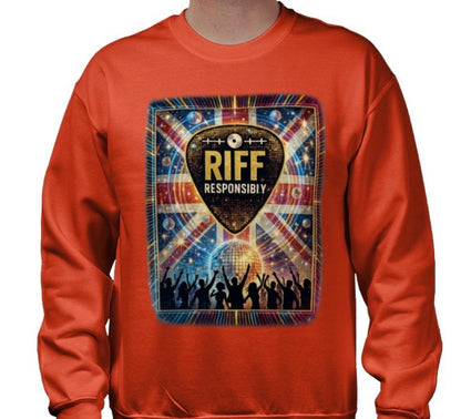 Riff Responsibly | Midnight Fever Sweatshirt