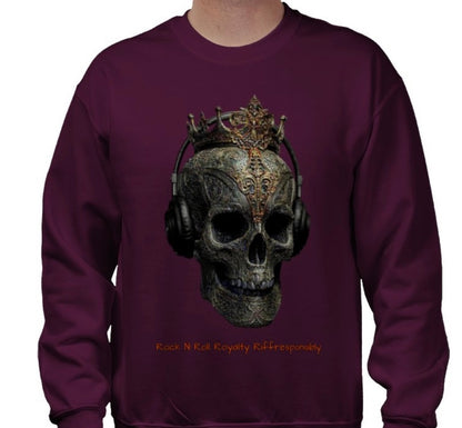 Riff Responsibly | Rock N Roll Royalty Sweatshirt