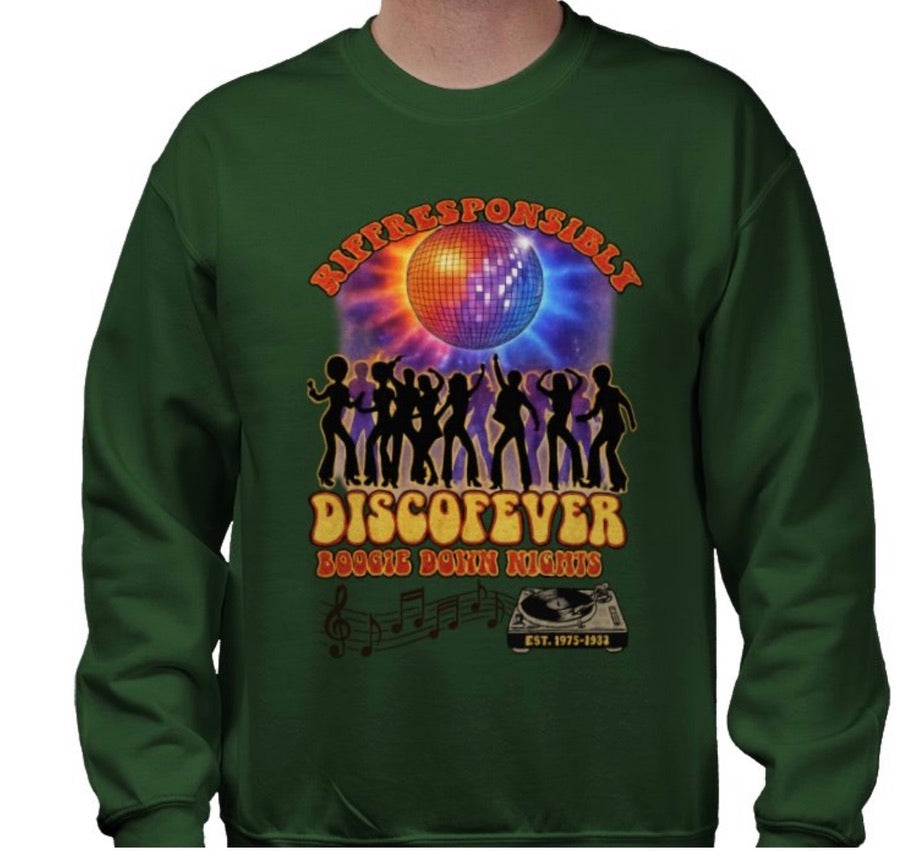 Riff Responsibly | Boogie Down Nights Sweatshirt