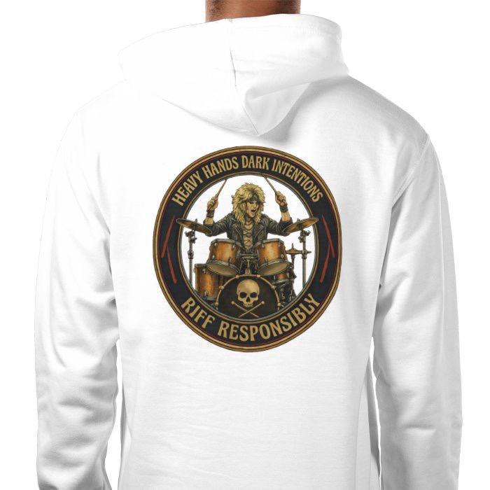 Riff Responsibly | Heavy Hands Dark Intentions Hoodie