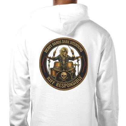 Riff Responsibly | Heavy Hands Dark Intentions Hoodie