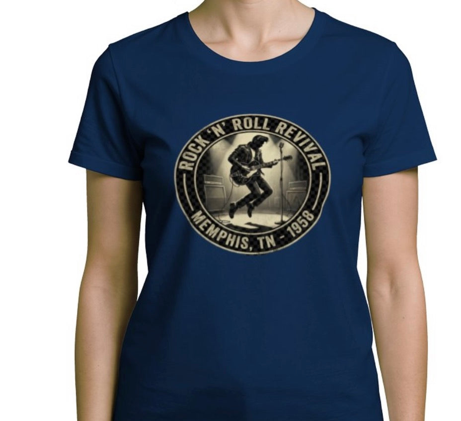 Riff Responsibly | Rock 'N' Roll Revival Women T-Shirt