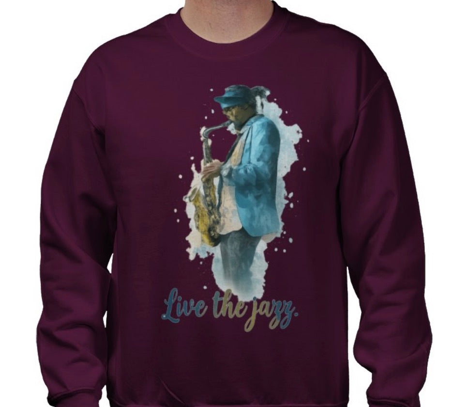 Riff Responsibly | Live The Jazz Sweatshirt