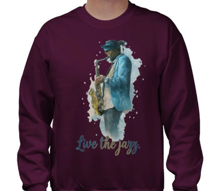 Riff Responsibly | Live The Jazz Sweatshirt
