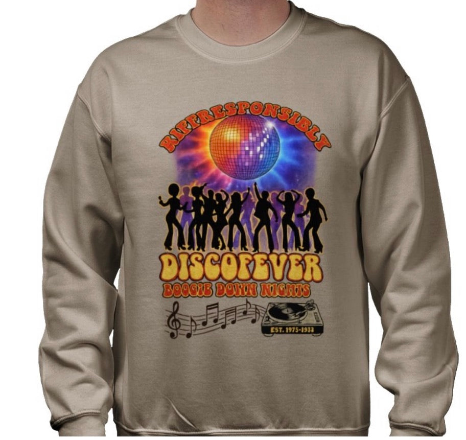 Riff Responsibly | Boogie Down Nights Sweatshirt