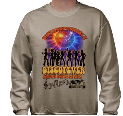 Riff Responsibly | Boogie Down Nights Sweatshirt
