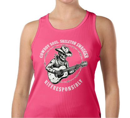 Riff Responsibly | Cowboy Swag Vest Top