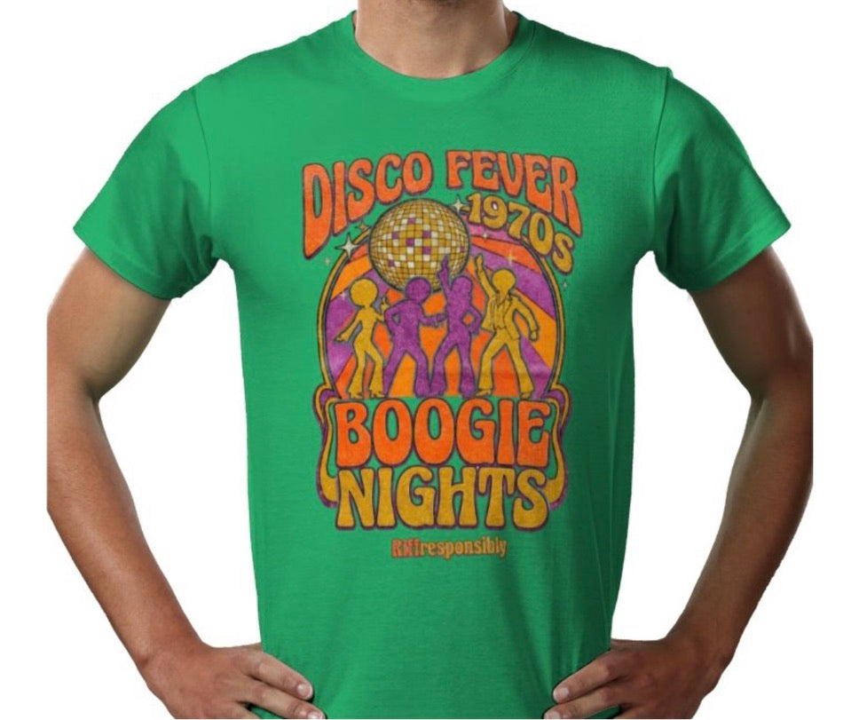 Riff Responsibly | Disco Fever Boogie Nights T-Shirt