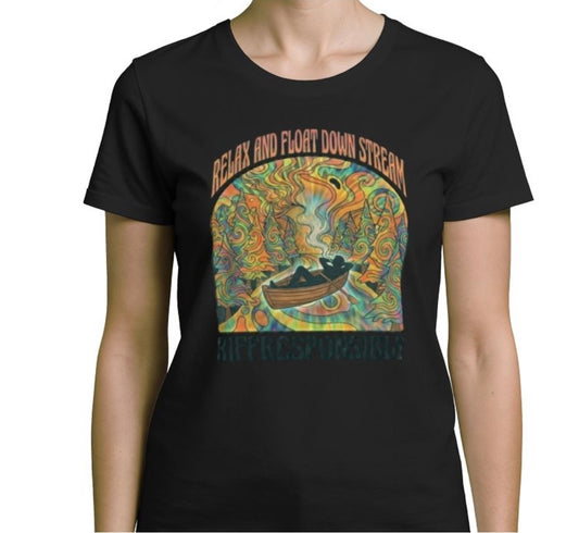 Riff Responsibly | Relax And Float Down Stream T-Shirt Women