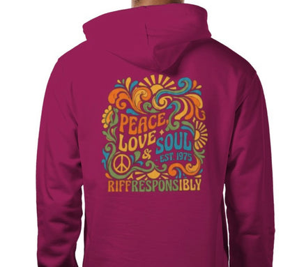 Riff Responsibly | Peace, Love & Soul Hoodie