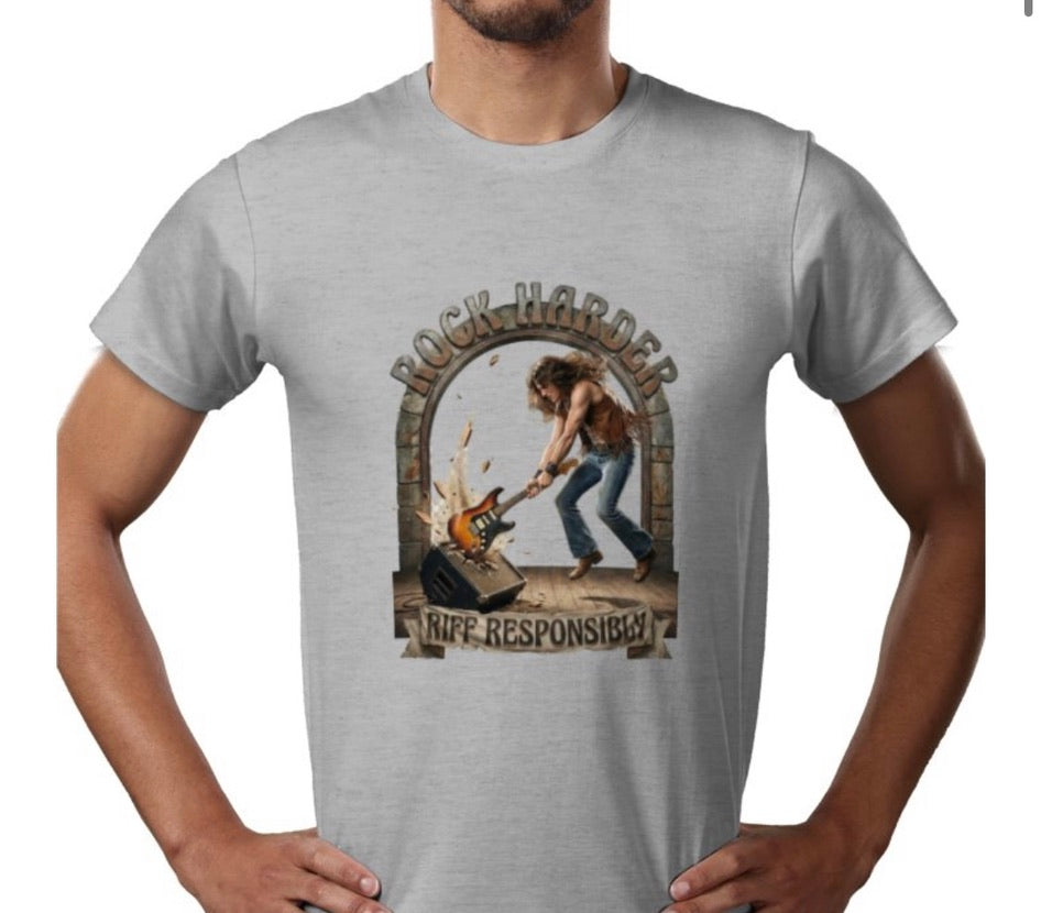 Riff Responsibly | Rock Harder T-Shirt