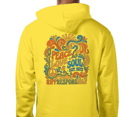 Riff Responsibly | Peace, Love & Soul Hoodie