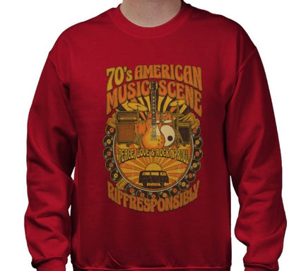 Riff Responsibly | 70's Americana Sweatshirt
