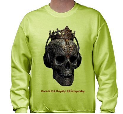 Riff Responsibly | Rock N Roll Royalty Sweatshirt