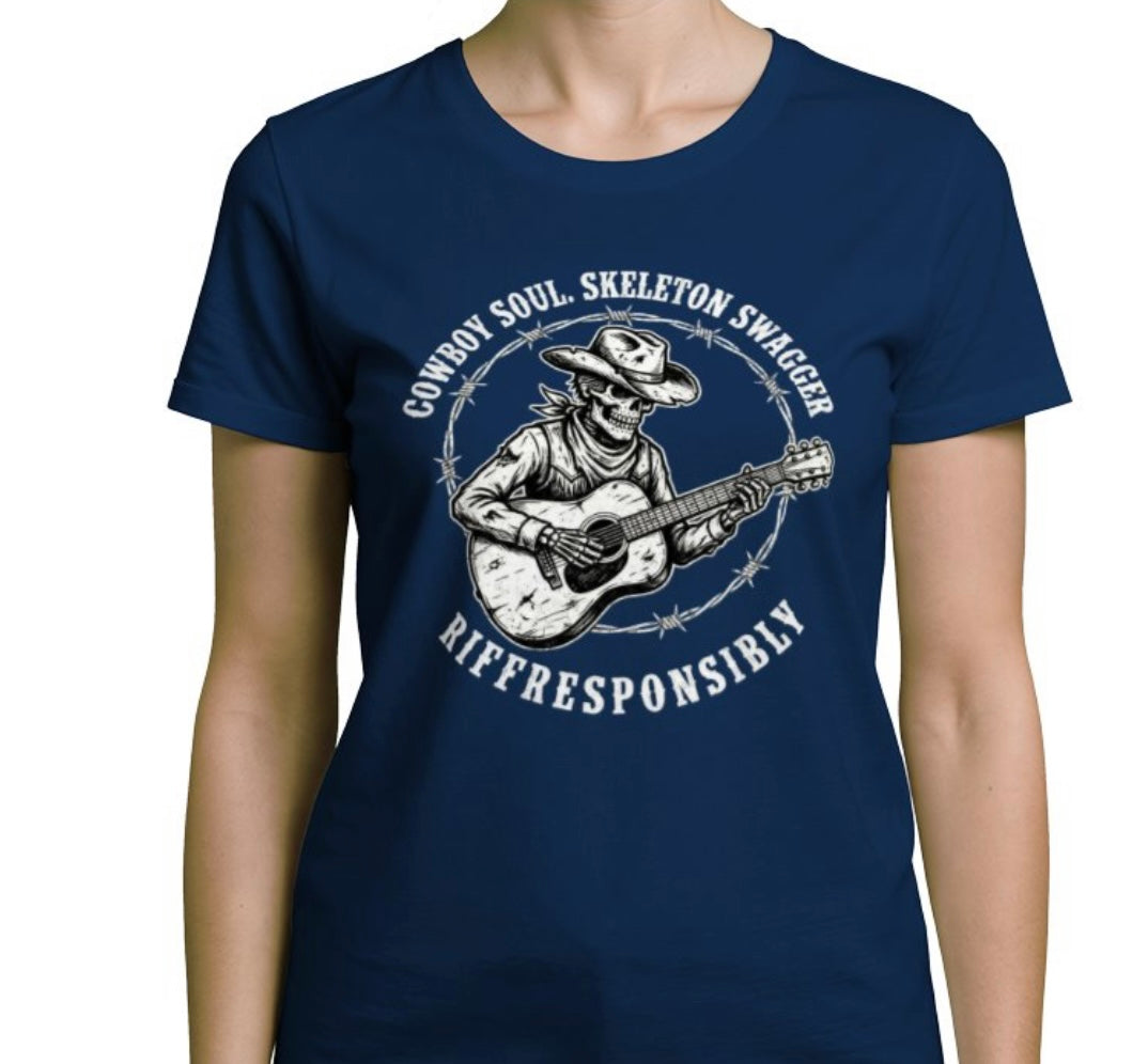 Riff Responsibly | Cowboy Swagger T-Shirt Women