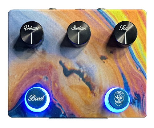 Bass Solaris (Fuzz with Boost) | Flattley Boutique Effects Pedal
