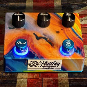 Bass Solaris (Fuzz with Boost) | Flattley Boutique Effects Pedal