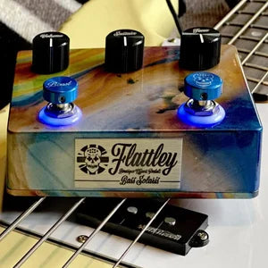 Bass Solaris (Fuzz with Boost) | Flattley Boutique Effects Pedal
