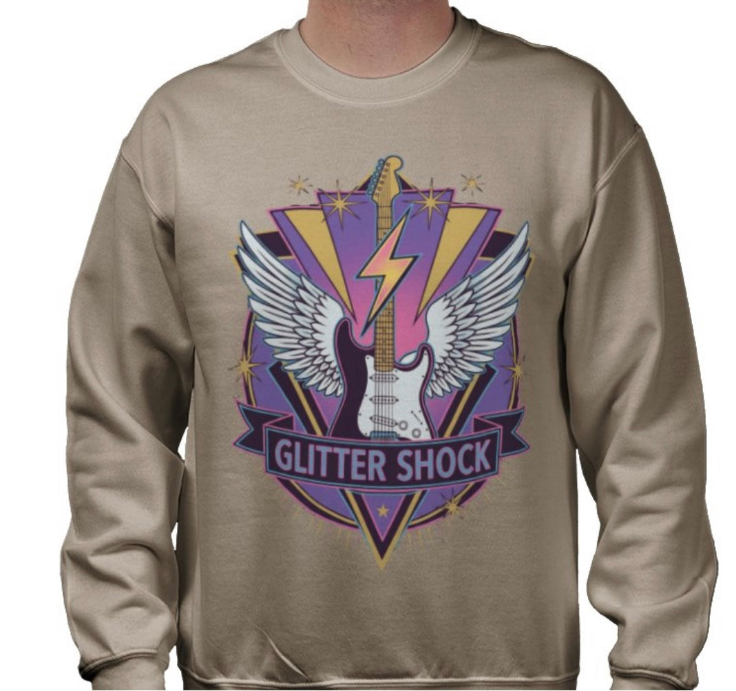 Riff Responsibly | Glitter Shock Sweatshirt