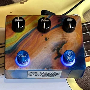 Bass Solaris (Fuzz with Boost) | Flattley Boutique Effects Pedal