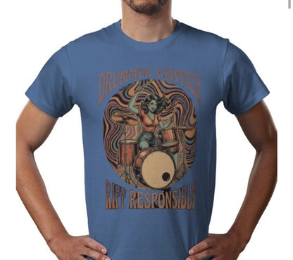 Riff Responsibly | Drummer Exotica T-Shirt