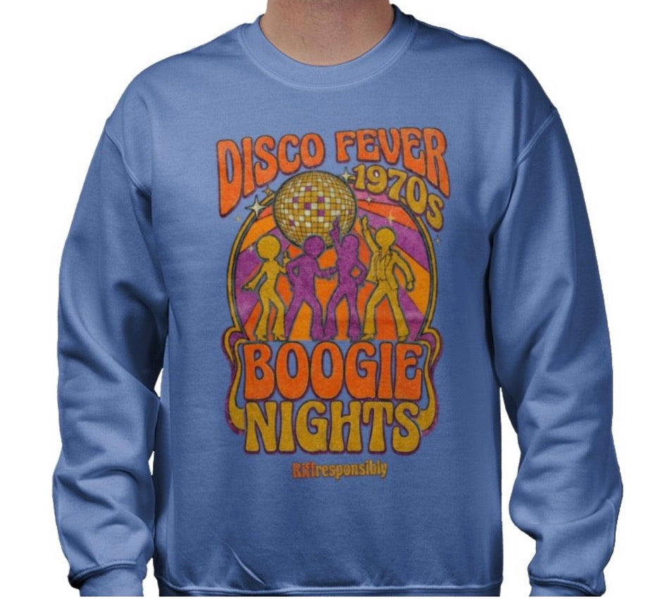 Riff Responsibly | Disco Fever Boogie Nights Sweatshirt