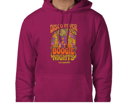 Riff Responsibly | Disco Fever Boogie Nights Hoodie