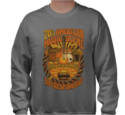 Riff Responsibly | 70's Americana Sweatshirt