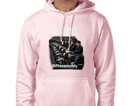 Riff Responsibly | Rock Hard Ride Faster Hoodie