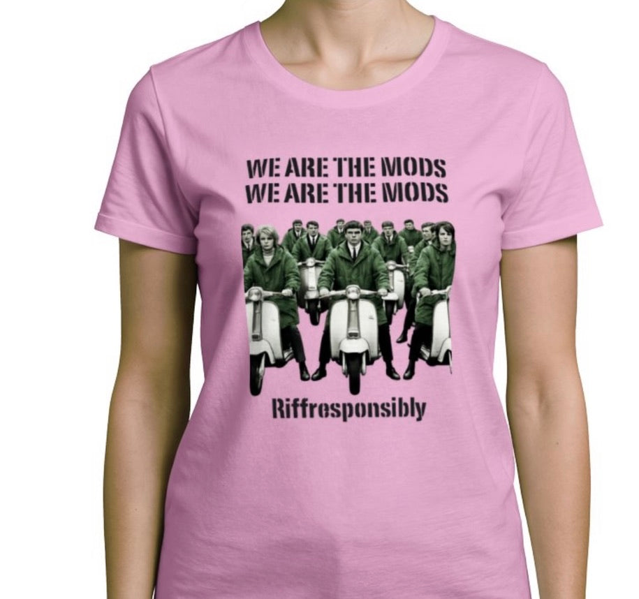 Riff Responsibly | We Are The Mods Women T-Shirt